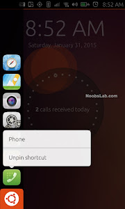 Ubuntu Touch launcher