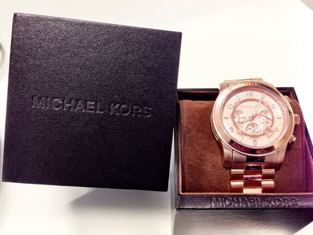 Michael Kors Rose Gold MK8096 Watch