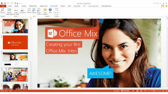 Microsoft anuncia oficialmente Office Mix, su complemento de PowerPoint para crear lecciones online