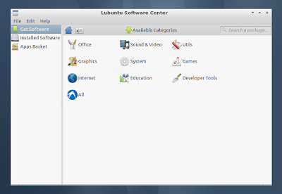 Lubuntu Software Center