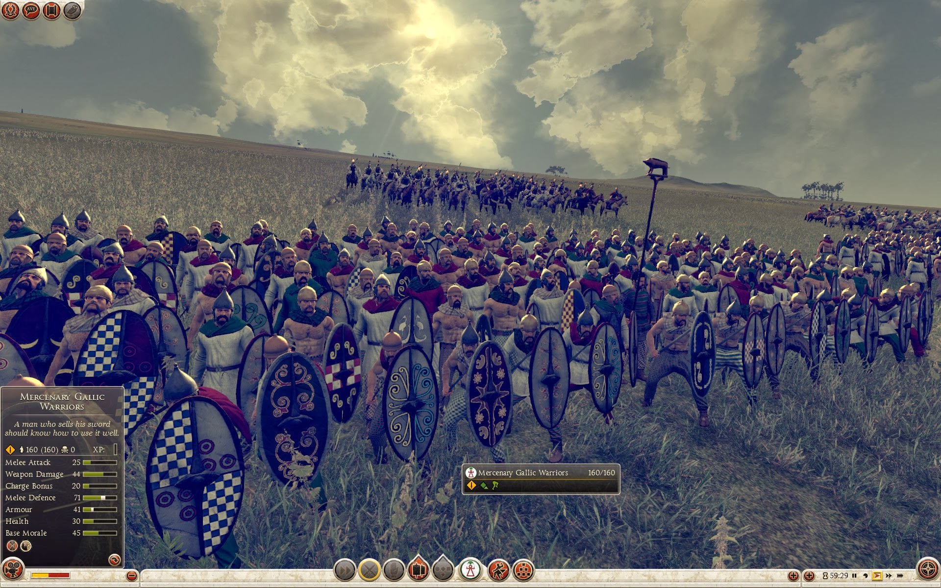 Mercenary Gallic Warriors
