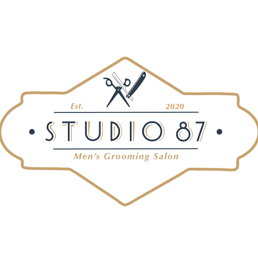 Studio 87 Men's Grooming Salon logo