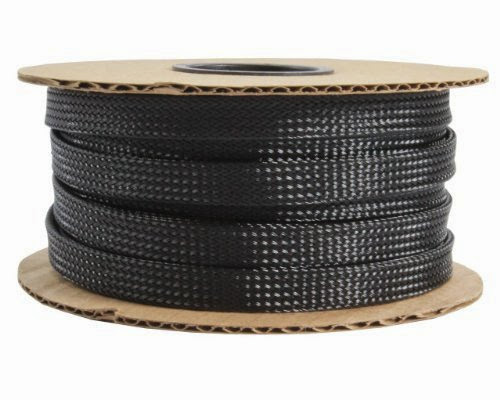  mod/smart High Density Kobra Sleeve - 3/8in. Mini-Spool (50 feet) - Black