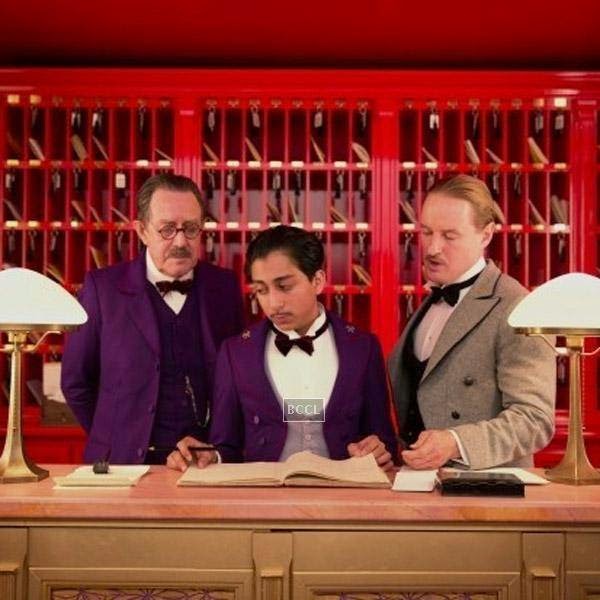 A still from the Hollywood comedy film The Grand Budapest Hotel.