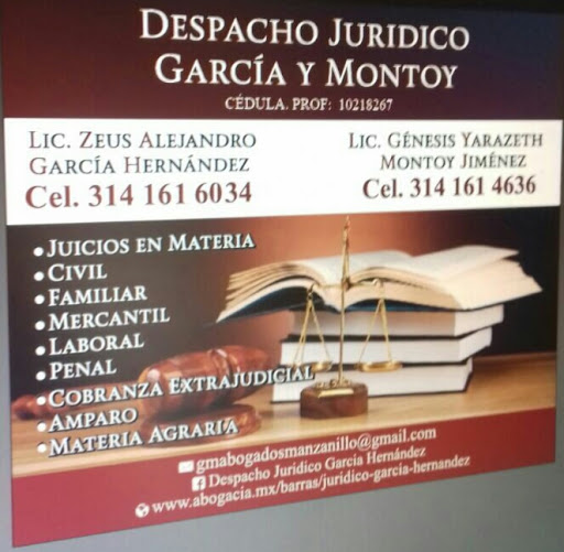 Despacho Juridico Garcia Hernandez Y Asociados, planta alta, Av Elías Zamora Verduzco 320, III, 28219 Manzanillo, Col., México, Abogado | COL