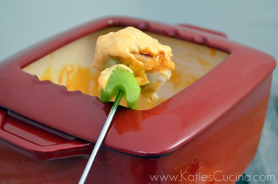 Buffalo Chicken Fondue