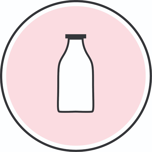 The MilkCake Man logo