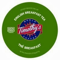 Coffee Timothy's English Breakfast Tea for Keurig Brewers 24 K-Cups x 4 Boxes Save