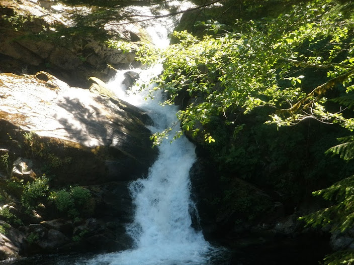 Scenic waterfall