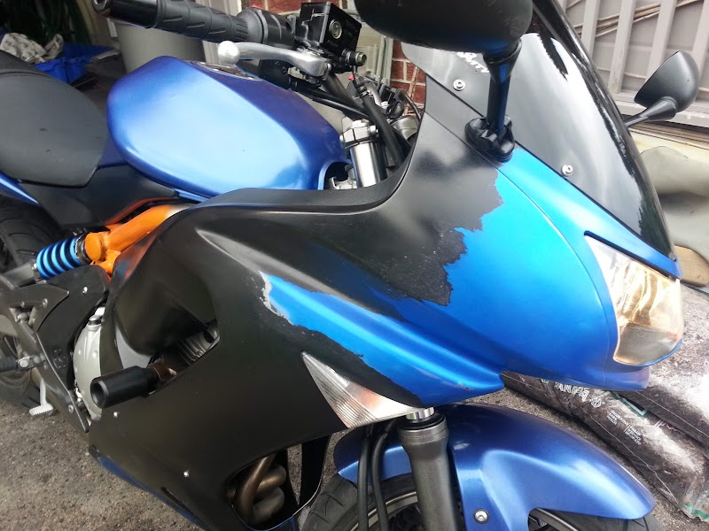 Terbaru Ninja Blue Bike