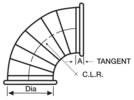 Ducting bend diagram