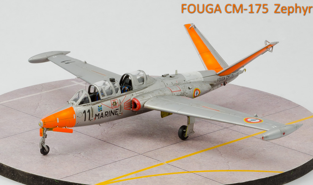 Fouga CM-175 Zephyr 1/72e Special Hobby Zeph-28