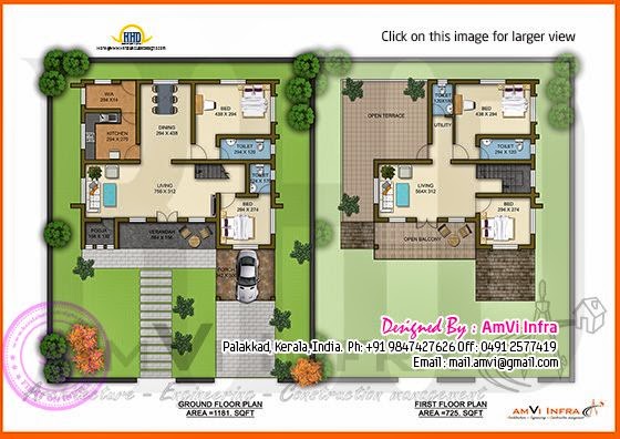 Floor plans drawing