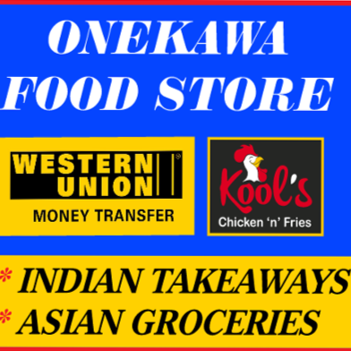 Onekawa Food Store / indian Takeaway logo