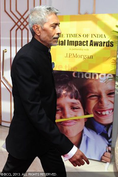 Bollywood director Prakash Jha makes his presence felt during the Times of India Social Impact Awards, being given to changemakers within NGOs, corporates and the government who have quietly worked to transform the lives of millions of marginalized Indians.