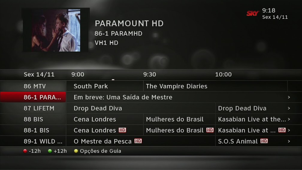 Paramount Channel e Band HD estreiam na SKY 141114-0835-19