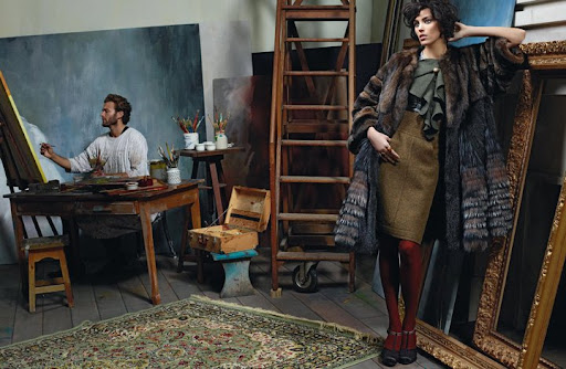 Fendi, campaña otoño invierno 2011