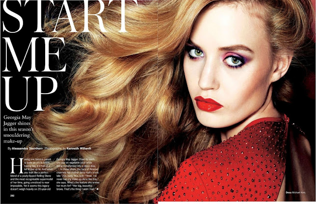 "Start Me Up" for Glamour UK December 2012