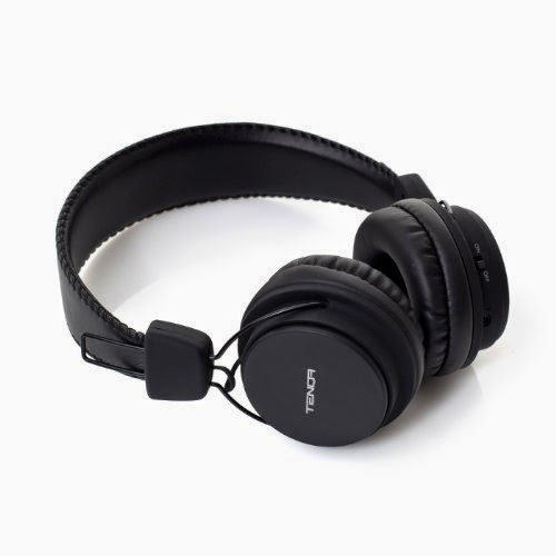  Tenqa REMXD Wireless Bluetooth Headphones, Black