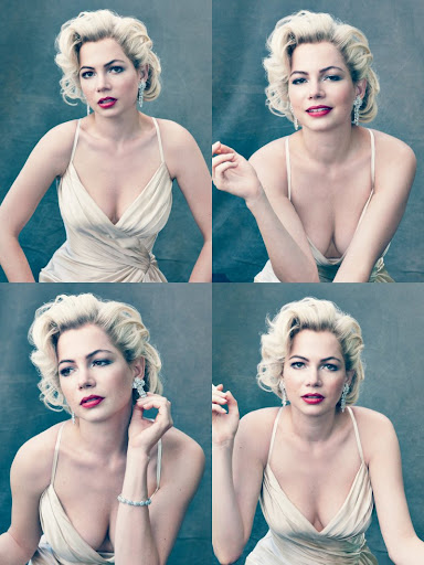 US Vogue - October 2011- Michelle Williams as Marilyn Monroe