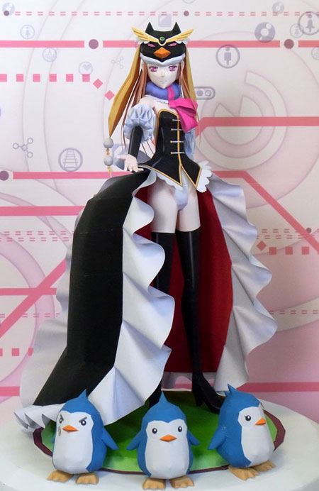 Mawaru Penguindrum Papercraft - Himari Takakura