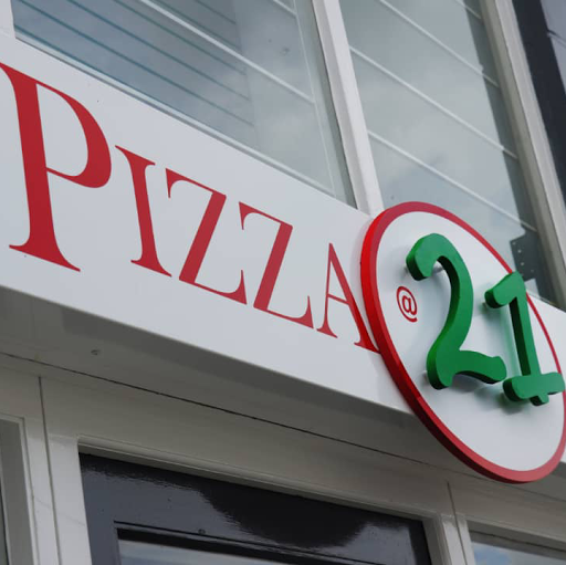 Pizza @ 21 logo