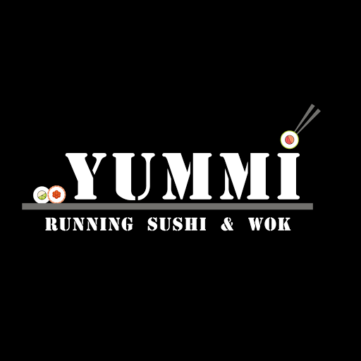 Yummi Running Sushi & Wok logo