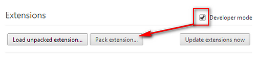 Hướng dẫn tạo file .crx từ Extensions đã cài trong Chrome