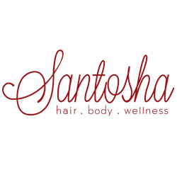 Santosha Hair, Body & Wellness logo