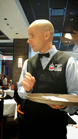 Fogo de Chão grand opening - our table main/waiter who fetched us wines and made sure we we were doing well