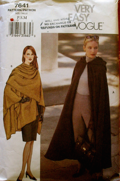 Communing With Fabric: Capes Galore