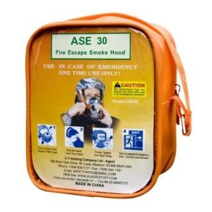  ASE30 Safe Escape Fire and Smoke Hood w/Soft Case - Qty 1