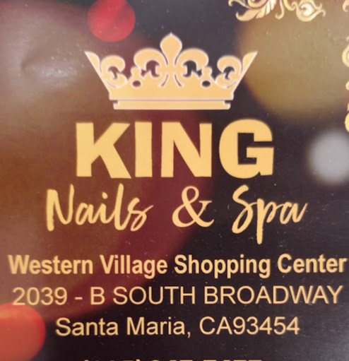 King Nails & Spa logo