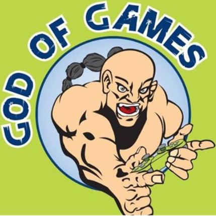 GOD OF GAMES HOF logo