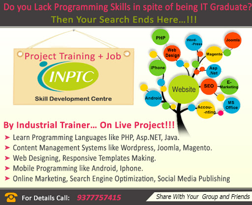 INPTC - Skill Development Centre, B 401, Pramukh Swami Arcade, Above Metro Shoes, Malaviya Chowk, Rajkot, Gujarat 360001, India, Software_Training_Institute, state GJ