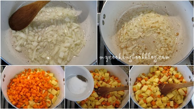Супа от картофи и моркови