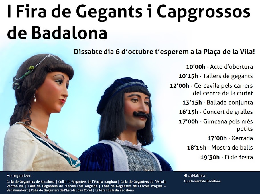 1a Fira de gegants i capsgrossos