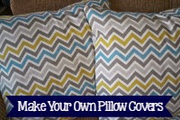 Make Your Own Pillow Covers