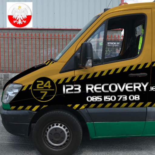 123 RECOVERY Breakdown Assistance Towing & HAULAGE Service logo