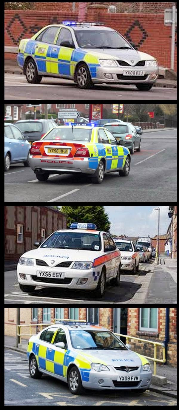 Kereta Proton Dijadikan Kereta Polis Di England