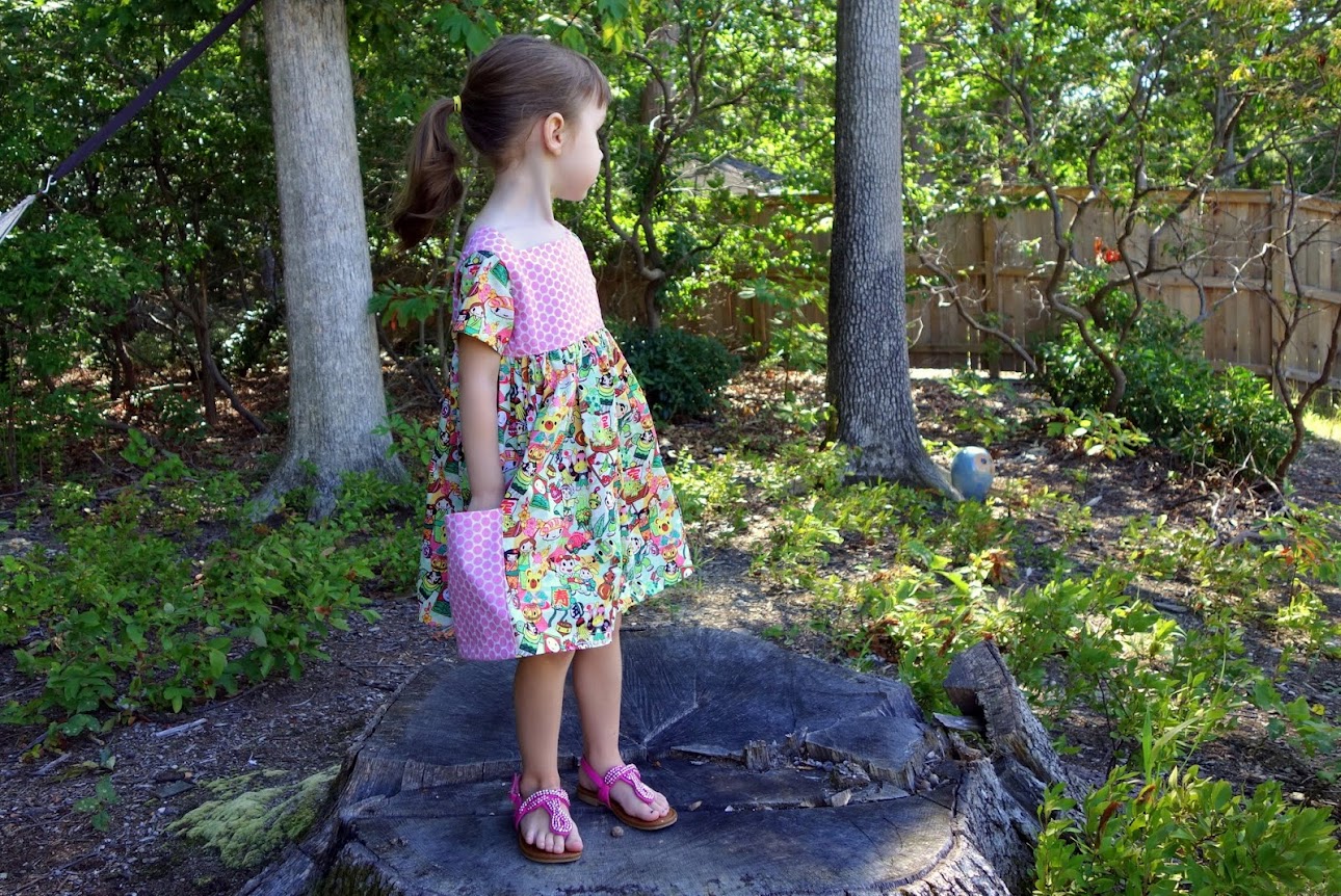 Sally Dress pattern by Very Shannon || Made with Moxie