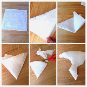 Making paper snow flakes is a classic winter activity that kids love.  Did you know it teaches math too?