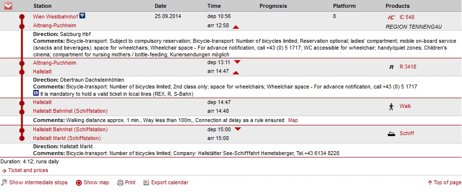 Вена - помогите с информацией - Транспортные карты, Гальштат, Бельведер