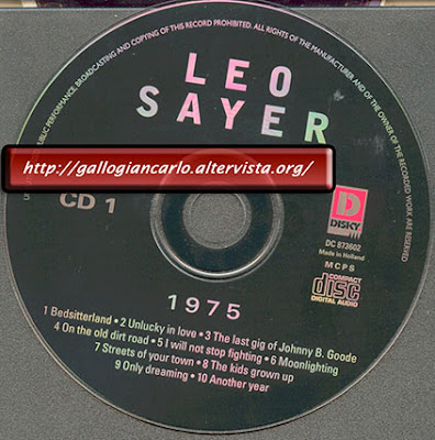 Leo Sayer "1975 & 1976" doppio CD "Another Year" e "Endless Flight"  Pop - Rock Classico -