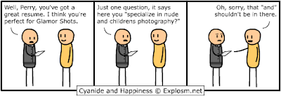 Cyanide and Happiness, a daily webcomic