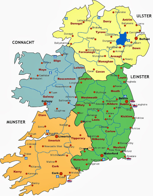 Irlanda sin coche - Blogs de Irlanda - Itinerario (1)