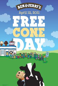 News: Ben & Jerry's - Free Cone Day Set for April 12, 2011