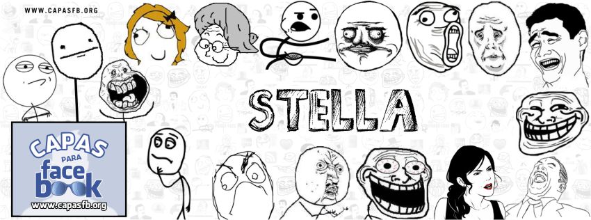Capas para Facebook Stella