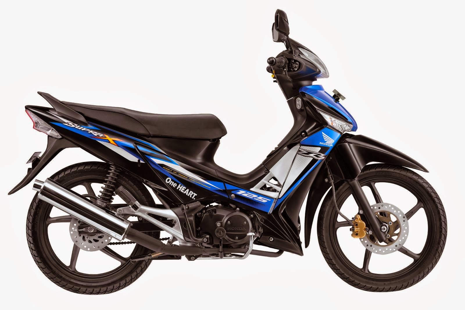 Koleksi Ide Modifikasi Motor Supra X 125 Warna Hijau Terbaru