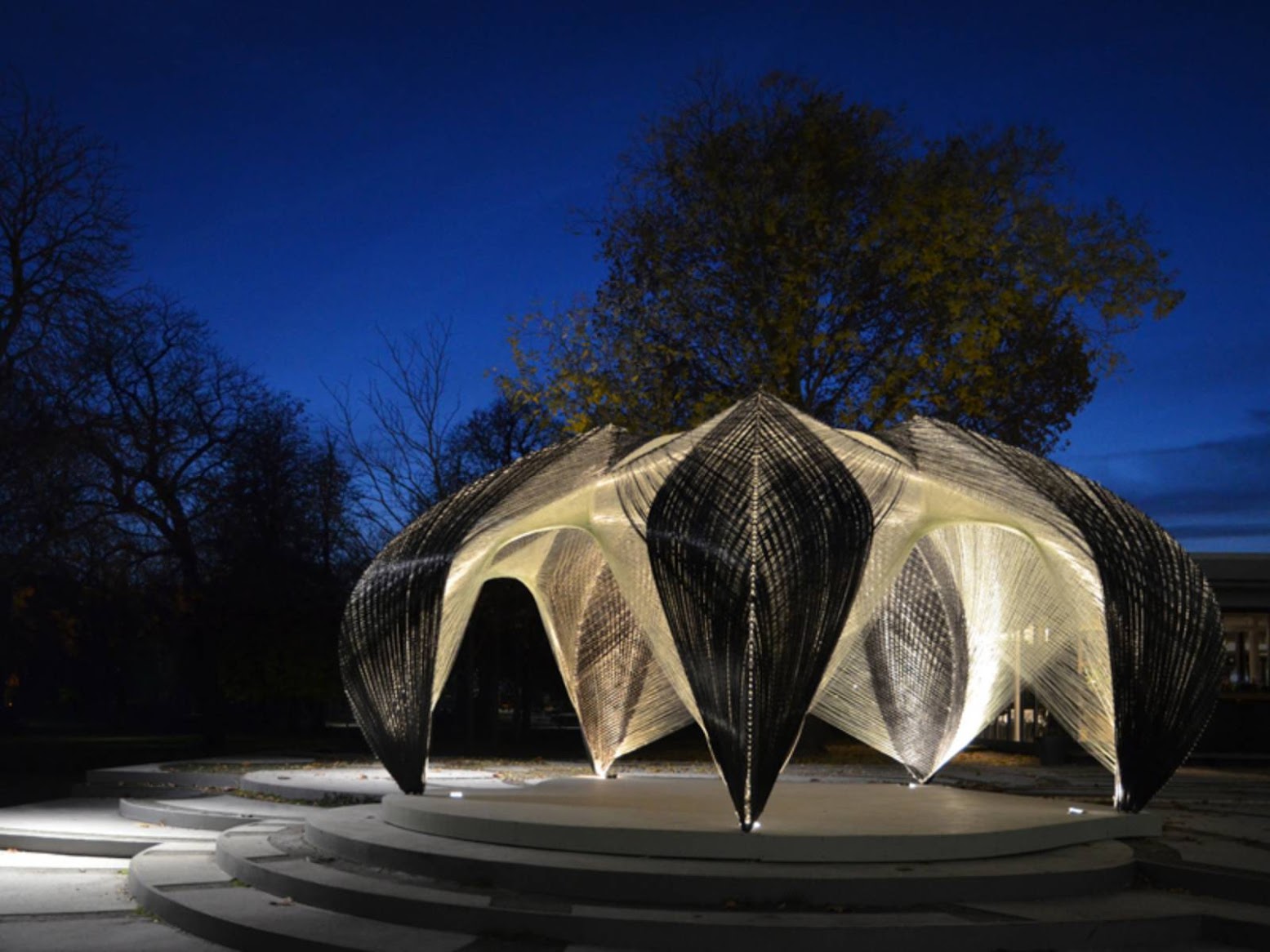 Stoccarda, Germania: [RESEARCH PAVILION 2012 BY ICD/ITKE]